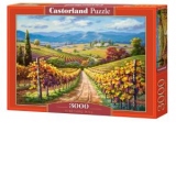 Puzzle 3000 piese Vineyard Hill