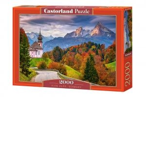 Puzzle 2000 piese Autumn in Bavarian Alps, Germany