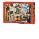Puzzle 1000 piese Tramvaiele din Lisabona, Portugalia