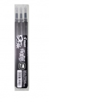 Rezerva roller Pilot Frixion Ball, 0.7 mm, 3 bucati/set, Negru