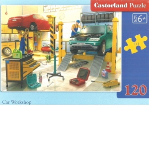 Puzzle 120 piese Car Workshop