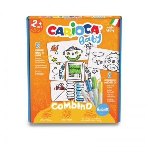 Set puzzle + 8 carioci Robots Carioca Baby