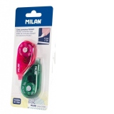 Corector banda Pocket set 2 blister MILAN (roz/verde)