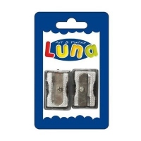 Ascutitoare metalica Luna, 2 bucati, blister