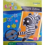 Set creativ - Set Sosetele vesele, Zebra