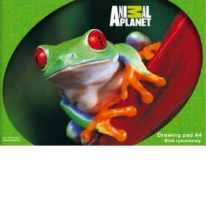 Bloc de desen A4, Animal Planet