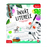 Joc - Invat literele. 30 de puzzle-uri educative cu imagini colorate