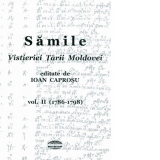 Samile Vistieriei Tarii Moldovei, volumul II  (1786-1798)