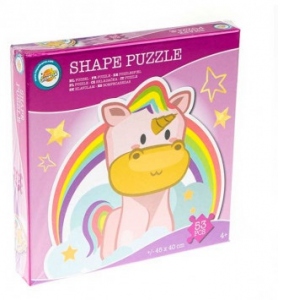 Shape puzzle, forma unicorn