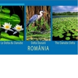 Romania. Delta Dunarii (romana, engleza, franceza)