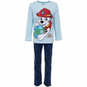 Pijamale pentru baieti din bumbac organic, Paw Patrol, 6 ani