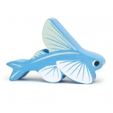 Figurina Peste Zburator, din lemn premium, Flying Fish