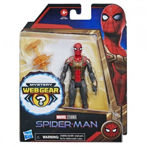 Spider-Man Mystery Webgear - Figurina Iron Spider, 15 cm