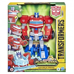 Transformers Cyberverse - Figurina Optimus Prime, 25 cm
