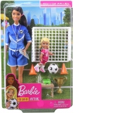 Barbie papusa - Cariere, Antrenor de fotbal Bruneta