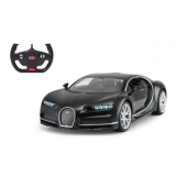 Masina cu telecomanda Bugatti Chiron Negru cu scara 1 la 14