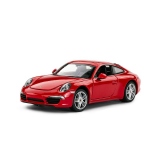Masina cu metalica Porsche 911 Rosu cu scara 1 la 24