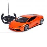 Masina cu telecomanda Lamborghini LP610-4 Portocalie cu scara 1 la 14