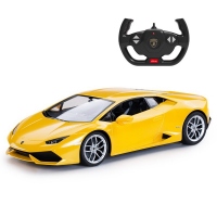 Masina cu telecomanda Lamborghini LP610-4 Galbena cu scara 1 la 14