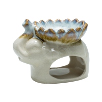 Aromatizor ceramic Lotus Elephant, Aroma Land, 13x9.5x10