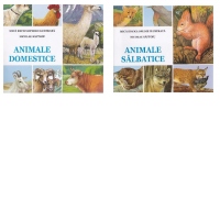 Pachet Mica enciclopedie ilustrata: 1. Animale salbatice; 2. Animale domestice