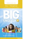 Big English 6 Pupil's eText and MEL Access Code