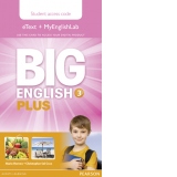 Big English Plus Level 3 Pupil’s eText and MyEnglishLab Access Card
