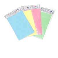 Hartie color 10 coli pastel, galben pal