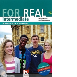 For Real Intermediate Student's and Workbook