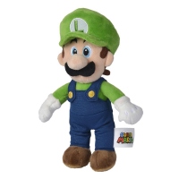 Jucarie plus Super Mario - Luigi, 20cm