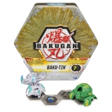 Bakugan S3 - Set de joaca Bakutin auriu Turtonium si Vicerox