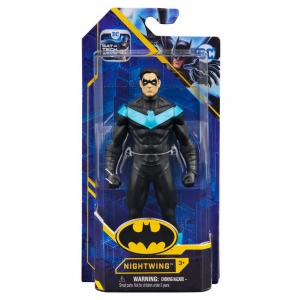 Figurina Nightwing cu costum metal tech, 15 cm