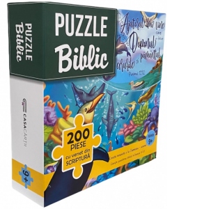Puzzle 200 de piese - Creatia minunata a lui Dumnezeu
