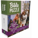 Puzzle 500 de piese - Isus este recunoscator pentru copilasi