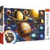 Puzzles Trefl spiral 1040 piese Sistemul Solar