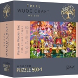 Puzzle Trefl din lemn 500+1 Lumea magica