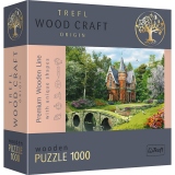 Puzzle Trefl din lemn 1000 piese Casa Victoriana