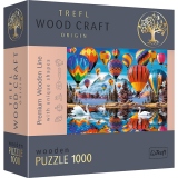 Puzzle Trefl din lemn 1000 piese Baloanele colorate
