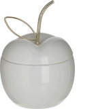 Bomboniera White Apple, Charisma, Ceramica, Φ9Χ12 cm