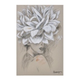 Tablou canvas Flower Lady, Charisma, 60X3X90