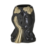 Vaza decorativa Golden Donna, Charisma, Ceramica, 16X16X22