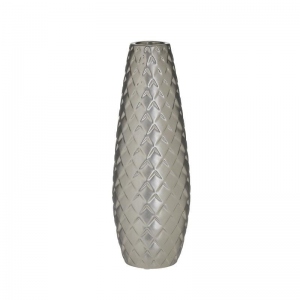 Vaza decorativa Silver Stone, Charisma, Ceramica, Φ11Χ30