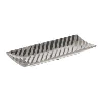Platou decorativ Silver Stone, Charisma, Ceramica, 30x12x3