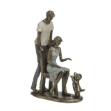 Statueta decorativa Family Pet, Charisma, Rasina, 18x8x25 cm