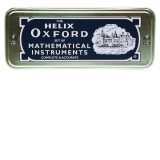 Helix Oxford Mathematical Instruments Metal Case