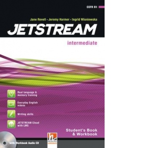 Jetstream Intermediate Student's Book & Workbook