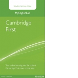 MyEnglishLab Cambridge First Standalone Student Access Card