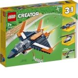 LEGO Creator - Avion supersonic 31126, 215 piese
