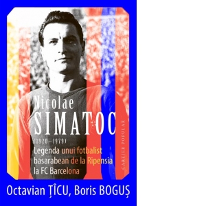 Coperta Carte Nicolae Simatoc (1920-1979). Legenda unui fotbalist basarabean de la Ripensia la FC Barcelona
