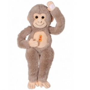 Maimutica cu sunet, din plus 42 cm, model 1